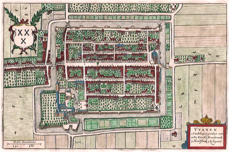 Vianen 1649 Blaeu